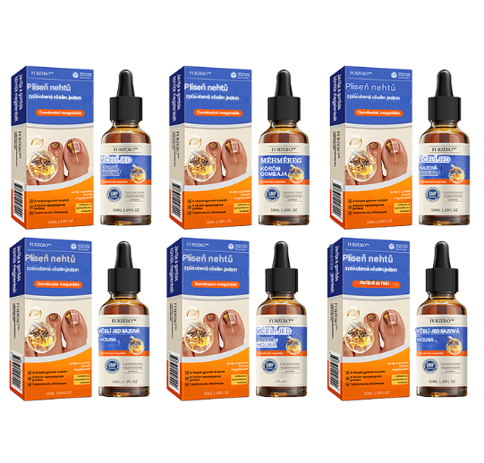 🐝🐝FurzeroTM Řešení pro léčbu nehtové plísně včelím jedem: Kompletní řešení nehtové plísně🌟👣👣