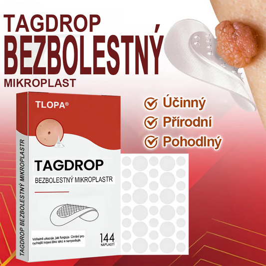 TLOPA® Mikrovpichová botanická náplast na odstranění kožních výrůstků 🇨🇿 Vyrobeno v Česká republika🇨🇿🇨🇿