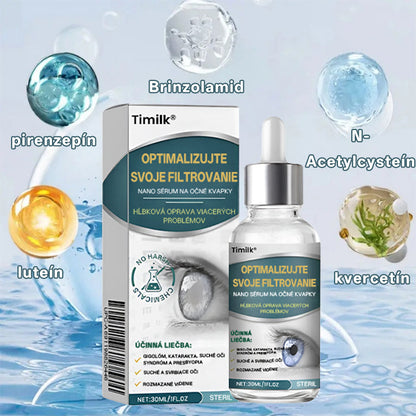 💧👁️Očné kvapky Timilk® OptiFusion Nano sérum！💧💧