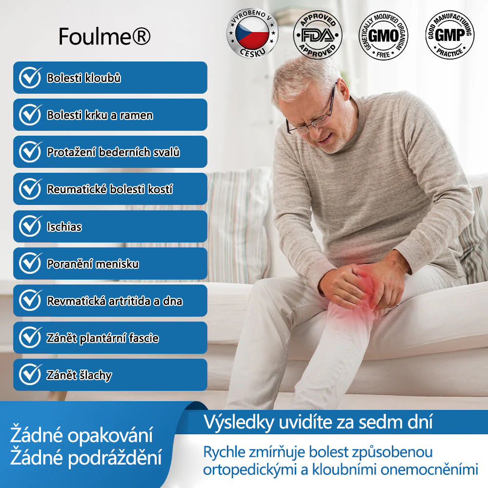 Lékárna Na Poště | Foulme® BPC-157 Regenerační krém na klouby 🦴💥💥 Léčí artritidu, neuropatii, revmatismus, sportovní zranění a další potíže 👍👍
