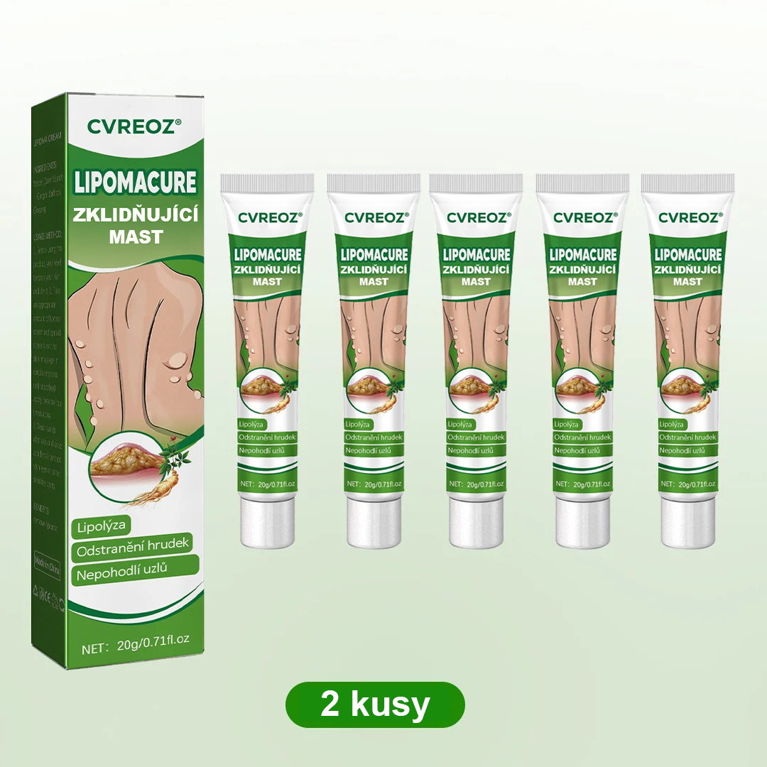 Cvreoz® LipomaCure — Účinná péče o lipomy bez operace