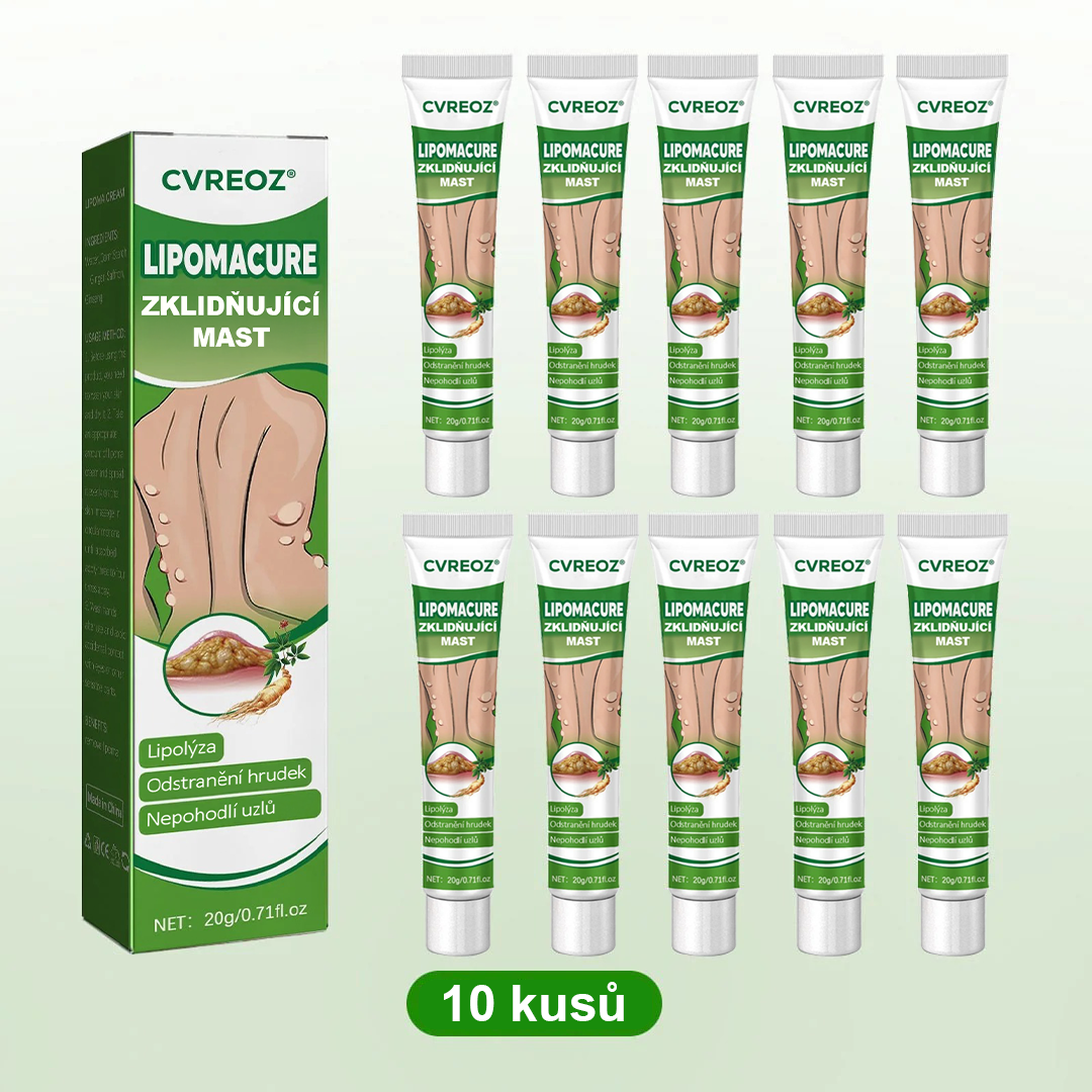 Cvreoz® LipomaCure — Účinná péče o lipomy bez operace