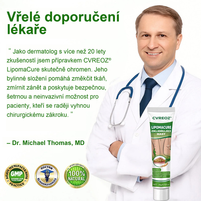 Cvreoz® LipomaCure — Účinná péče o lipomy bez operace