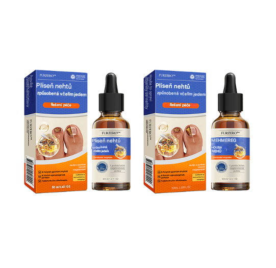 🐝🐝FurzeroTM Řešení pro léčbu nehtové plísně včelím jedem: Kompletní řešení nehtové plísně🌟👣👣