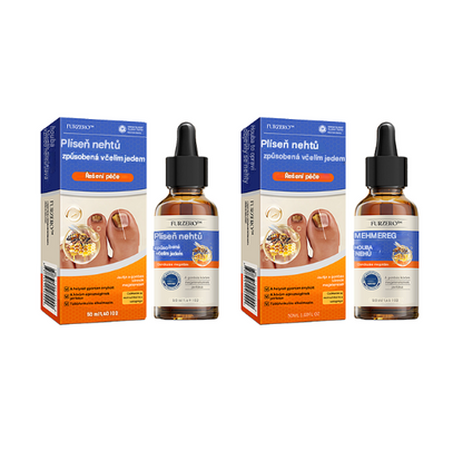 🐝🐝FurzeroTM Řešení pro léčbu nehtové plísně včelím jedem: Kompletní řešení nehtové plísně🌟👣👣