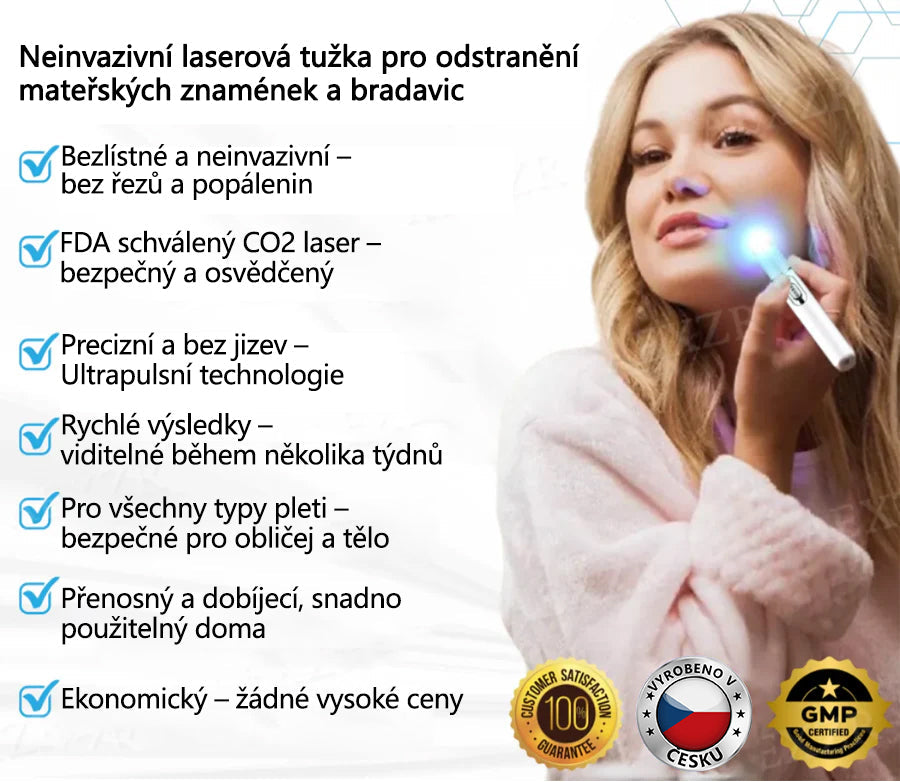[Oficiální vlajkový obchod]Foulme® PRO Neinvazivní laserové pero na odstraňování bradavic a znamének💥