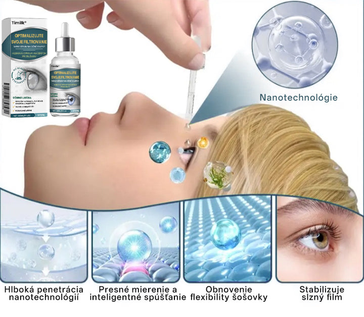 💧👁️Očné kvapky Timilk® OptiFusion Nano sérum！💧💧
